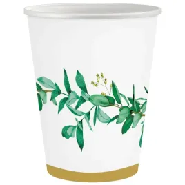 kubeczki-papierowe-celebrate-listki-bialy-godan-250-ml-6-szt