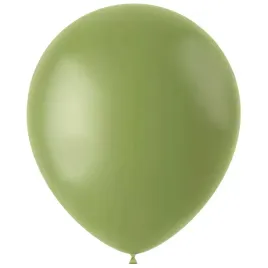 balony-pastelowe-oliwkowy-folat-13-50-szt