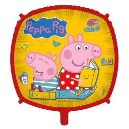 balon-foliowy-kwadratowy-zolty-swinka-peppa-i-george-peppa-pig-43cm