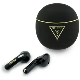 sluchawki-tws-guess-gold-line-triangle-czarny