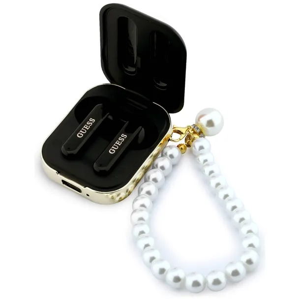 sluchawki-tws-guess-pearl-strap-czarny-regulacja-glosnosci-brak-informacji