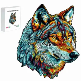 puzzle-drewniane-dla-dzieci-doroslych-126-elementow-wilk-prezent-dla-dzieci