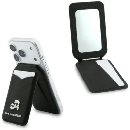 portfel-z-lusterkiem-karl-lagerfeld-stand-mirror-magsafe-czarny