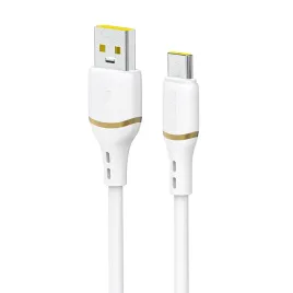 kabel-dudao-l25t-usb-a-usb-c-silikonowy-5a-1m-bialy