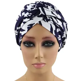 turban-czapka-po-chemioterapii-z-bambusu-przeplatany-granatowo-bialy-clara