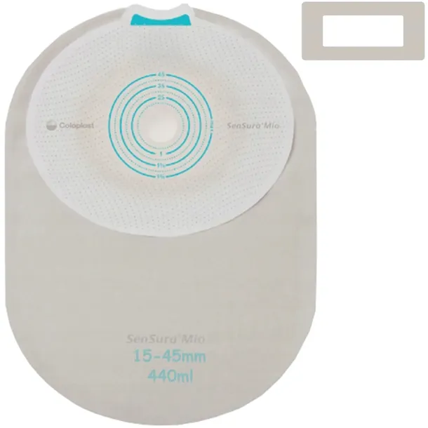 Worek Stomijny Sensura Mio MIDI 440 ml 15-45 mm Zamknięty Coloplast 108710