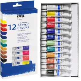 farby-akrylowe-w-tubkach-zestaw-farb-akryli-kreul-el-greco-12-kol-x-12-ml