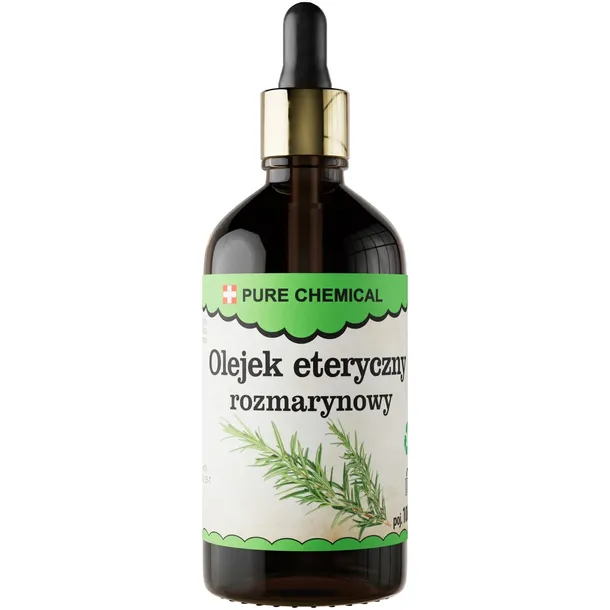 OLEJEK ROZMARYNOWY ETERYCZNY OLEJEK Z ROZMARYNU NATURALNY 100ml