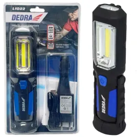 latarka-akumulatorowa-led-cob-3w-1w-zasilacz-usb-na-230v-i-12v-dedra-l1022
