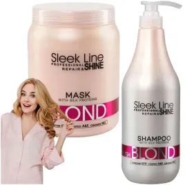 szampon-stapiz-sleek-line-blush-blond-maska-sleek-line-blush-blond-mask