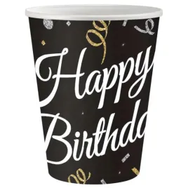 kubeczki-papierowe-happy-birthday-czarny-godan-250-ml-6-szt