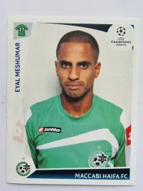 2009-10-panini-champions-league-eyal-meshumar-maccabi-haifa-cl