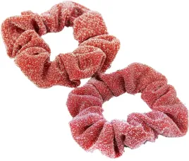 scrunchie-gumka-do-wlosow-rozowa-frotka-blyszczaca