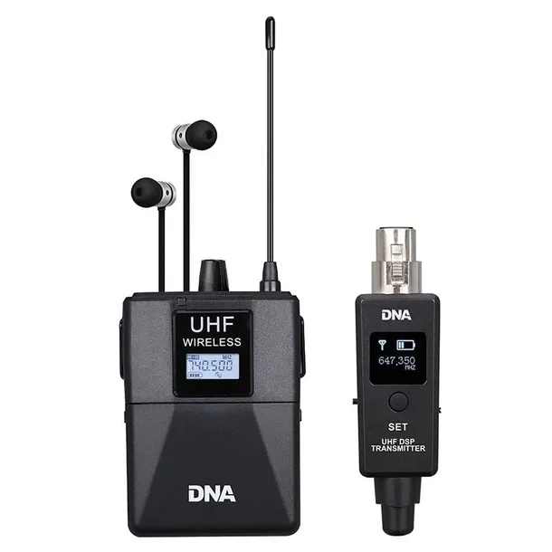 ODSŁUCH BEZPRZEWODOWY MONITOR PERSONALNY DOKANAŁOWY DOUSZNY DNA IN-EAR GO