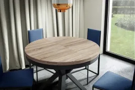 stol-narwik-100-176-okragly-rozkladany-blat-dab-sonoma-nogi-czarne-loft