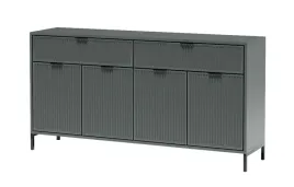 komoda-style-1-kamienna-zielen-ryflowany-front-szerokosc-164-cm-do-salonu