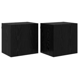 szafki-rtv-montowane-na-scianie-2-szt-czarny-dab-405x30x40cm