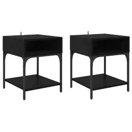 stolik-nocny-2-szt-czarny-dab-40-x-40-x-50-cm