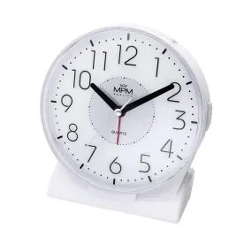 budzik-mpm-c01-4321-00-bialy-cichy-mechanizm-11-cm