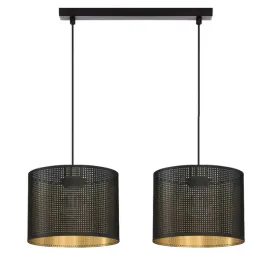lampa-wiszaca-zyrandol-azurowy-abazur-z-dziurkami