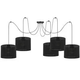 lampa-wiszaca-zyrandol-pajak-abazur-z-dziurkami
