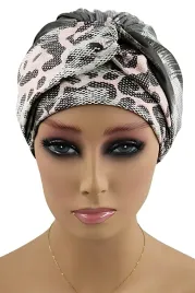 turban-przeplatany-gotowy-do-nalozenia-szaro-rozowy-skora-weza-nicoletta