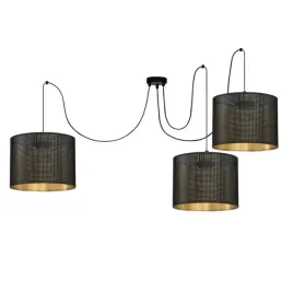 lampa-wiszaca-spider-azurowy-abazur-z-dziurkami