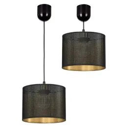 lampa-wiszaca-azurowa-abazur-z-dziurkami-mesh