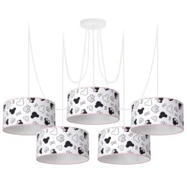 dziecieca-lampa-wiszaca-abazur-myszka-30-cm-pajak