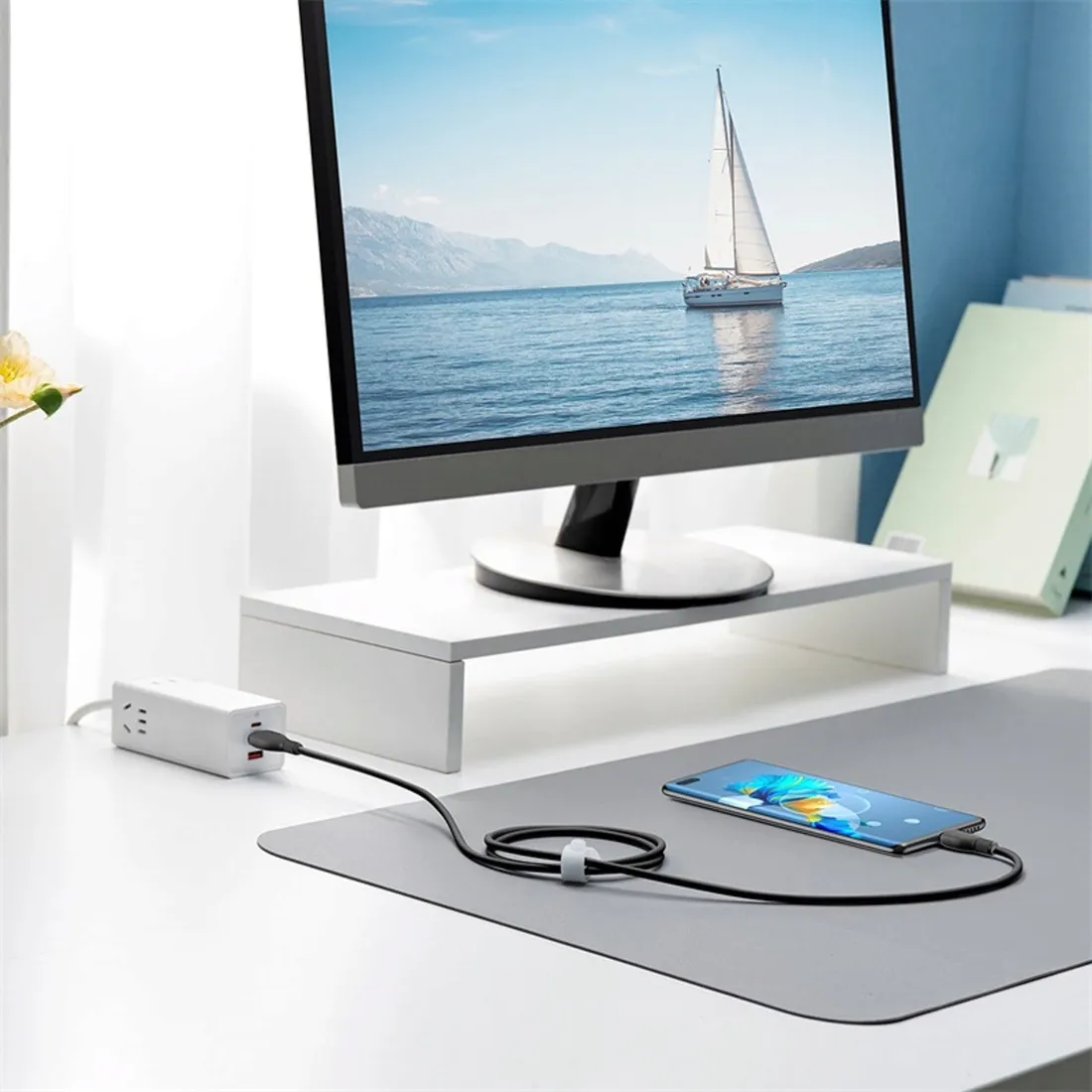 kabel-baseus-pudding-series-usb-c-usb-c-100w-12m-czarny