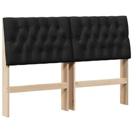 tapicerowane-wezglowie-czarny-140-cm-lite-drewno-sosnowe