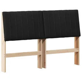 tapicerowane-wezglowie-czarny-140-cm-lite-drewno-sosnowe