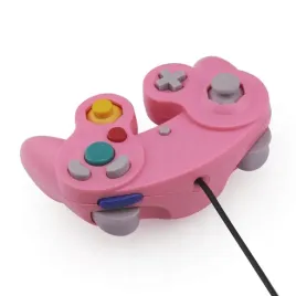 iris-pad-kontroler-gamepad-do-konsoli-nintendo-gamecube-ngc-i-wii-rozowy