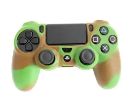 iris-silikonowy-pokrowiec-etui-oslona-na-pad-do-konsoli-ps4-zielono-brazowy