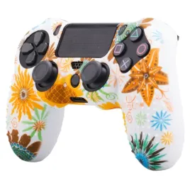 iris-silikonowy-pokrowiec-etui-oslona-case-na-pad-do-konsoli-ps4-kwiaty-1