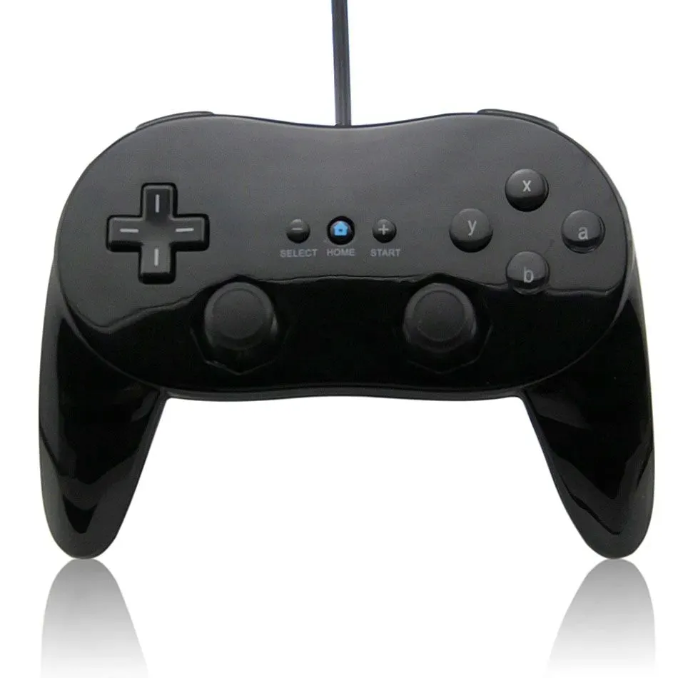 iris-pad-classic-controller-pro-do-konsoli-nintendo-wii-wii-u-czarny