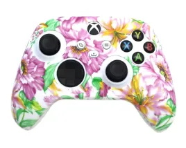 iris-silikonowy-pokrowiec-etui-oslona-case-na-pad-do-xbox-series-kwiaty