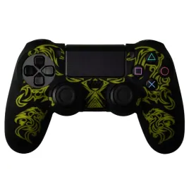iris-silikonowy-pokrowiec-etui-oslona-na-pad-do-konsoli-ps4-smok-zolty