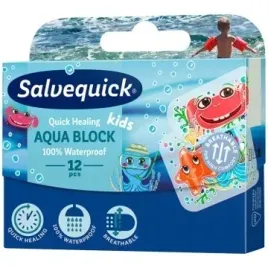 wodoodporne-plastry-dla-dzieci-salvequick-aqua-block-kids-12szt