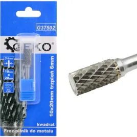 frez-pilnik-10x20mm-trzpien-6mm-walec-geko-g37502
