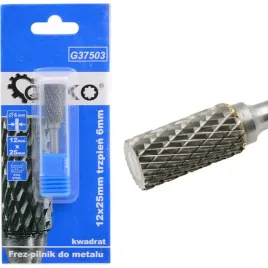 frez-pilnik-12x25mm-trzpien-6mm-walec-geko-g37503