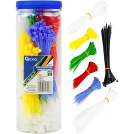 opaski-zaciskowe-kolorowe-600-szt-geko-g17191-nylon