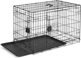 amazon-basics-klatka-dla-psa-z-kuweta-metal-2x-drzwi-r-m-91x58x64-cm