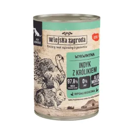 wiejska-zagroda-karma-mokra-dla-psa-indyk-z-krolikiem-400g