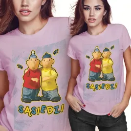 koszulka-damska-kobieca-t-shirt-sasiedzi-s-prezent-jakosc