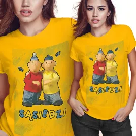 koszulka-damska-kobieca-t-shirt-sasiedzi-2xl-prezent-jakosc