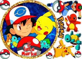 zestaw-oplatkowy-na-gore-i-boki-tortu-pokemony-pikachu