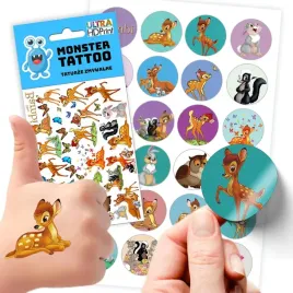 zestaw-naklejki-tatuaze-dla-dzieci-dzieciece-bambi-jakosc