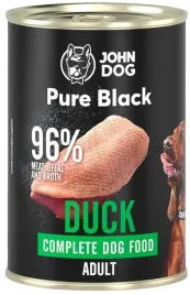 john-dog-pure-black-adult-duck-400-g