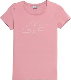koszulka-damska-4f-t-shirt-bluzka-bawelniana-okragly-dekolt-f583-56s-xs